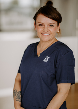 Dentalhygienikerin Yvonne Gutschke